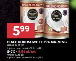 Stokrotka Mleczko kokosowe 5-7% Mr. ming oferta