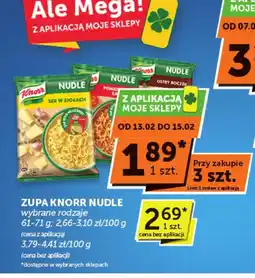 Groszek Nudle Knorr oferta