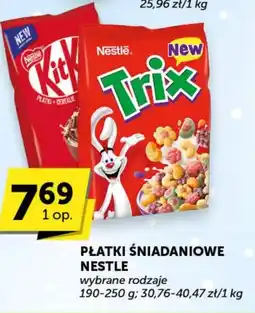 Groszek Płatki śniadaniowe Nestle oferta