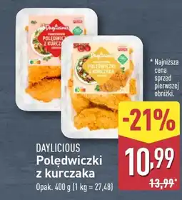 ALDI Polędwiczki z kurczaka Daylicious oferta