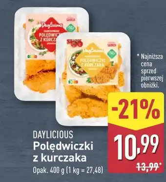 ALDI Polędwiczki z kurczaka Daylicious oferta