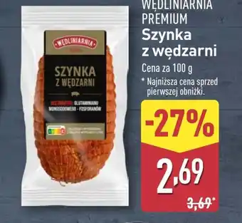 ALDI Szynka Premium oferta