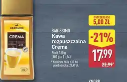 ALDI Kawa rozpuszczalna Barissimo oferta