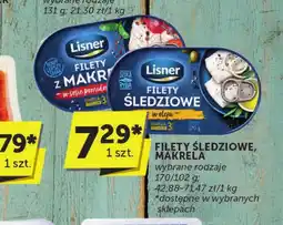 Groszek Filety śledziowe Lisner oferta