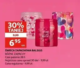 Auchan Świeca w szkle zapachowa Bolsius oferta