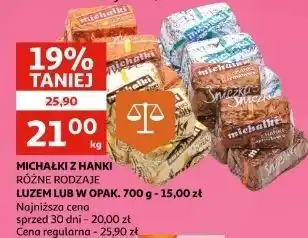 Auchan Cukierki pomarańczowe Śnieżka Michałki Z Hanki oferta