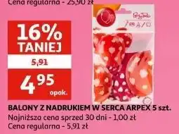 Auchan Balony serca Arpex oferta