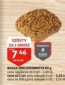 Auchan Bułka wieloziarnista oferta