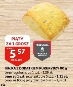 Auchan Bułka kukurydziana oferta