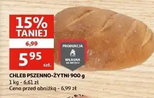 Auchan Chleb pszenno żytni oferta