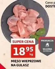 Auchan Szynka wieprzowa na gulasz Auchan oferta