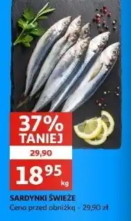 Auchan Sardynki świeże oferta