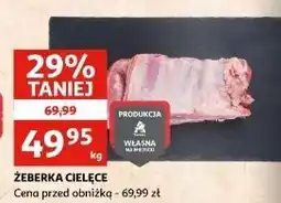 Auchan Żeberka cielęce oferta