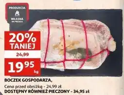 Auchan Boczek pieczony oferta