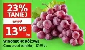 Auchan Winogrona różowe oferta