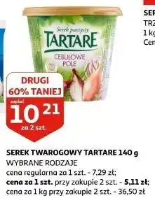 Auchan Serek cebulowe pole Tartare oferta