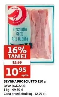 Auchan Szynka prosciutto cotto Auchan oferta