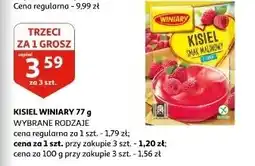 Auchan Kisiel malinowy Winiary oferta