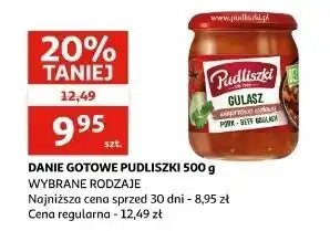 Auchan Gulasz wieprzowo-wołowy Pudliszki oferta