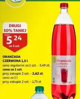 Auchan Oranżada czerwona Podniesiony Kciuk oferta