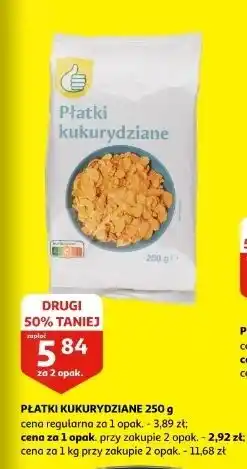 Auchan Płatki kukurydziane Podniesiony Kciuk oferta