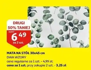 Auchan Mata na stół 30 x 45 cm oferta