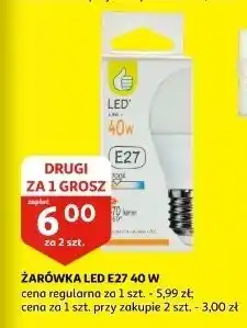 Auchan Żarówka led e27 40w Podniesiony Kciuk oferta