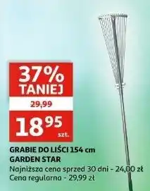 Auchan Grabie do liści 154 cm Garden Star oferta