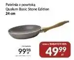 Auchan Patelnia grillowa qualum basic stone 24 cm Ambition oferta