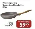 Auchan Patelnia z powłoka qualum basic stone 28 cm Ambition oferta