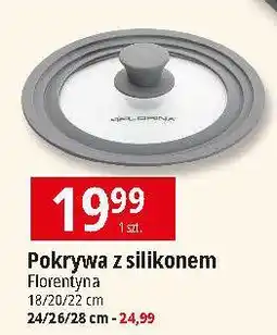 E.Leclerc Pokrywa żaroodporna z silikonem 3w1 24/26/28 cm Florentyna oferta