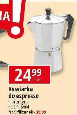 E.Leclerc Kawiarka do espresso 9 filiżanek Florentyna oferta