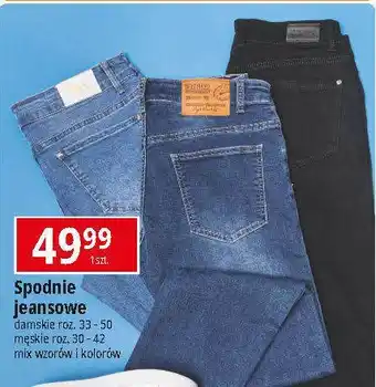 E.Leclerc Spodnie jeansowe damskie 33-50 oferta