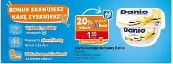 E.Leclerc Serek waniliowy Danone Danio oferta