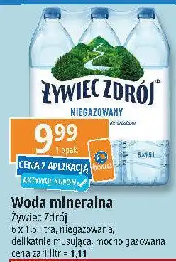 E.Leclerc Woda mocny gaz Żywiec Zdrój oferta