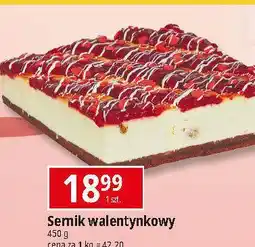 E.Leclerc Sernik walentynkowy oferta