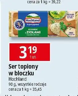 E.Leclerc Ser kremowy z ziołami Hochland oferta