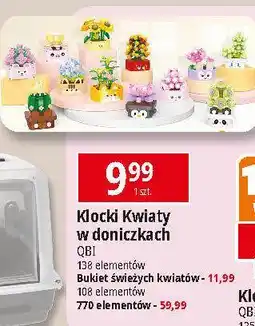 E.Leclerc Klocki bukiet kwiatów 770 el. Qbi oferta