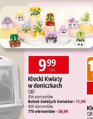 E.Leclerc Klocki bukiet kwiatów 770 el. Qbi oferta