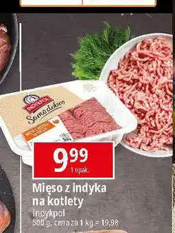 E.Leclerc Mięso z indyka na kotlety Indykpol Samo Dobro oferta