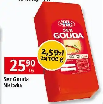 E.Leclerc Ser złota gouda Mlekovita oferta