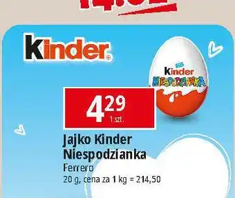 E.Leclerc Jajko niespodzianka Kinder Niespodzianka oferta