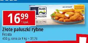 E.Leclerc Złote paluszki rybne z fileta Frosta oferta