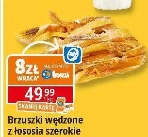 E.Leclerc Brzuszki wędzone z łososia oferta