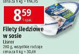 E.Leclerc Śledź atlantycki w sosie śmietanowym Lisner oferta