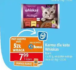 E.Leclerc Karma dla kota soczyste kąski Whiskas Pure Delight oferta