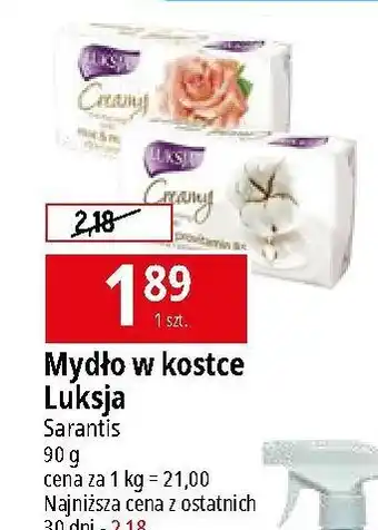 E.Leclerc Mydło cotton & provitamin b5 Luksja Creamy oferta