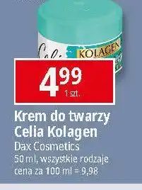 E.Leclerc Krem do twarzy nawilżający + algi Celia Kolagen oferta