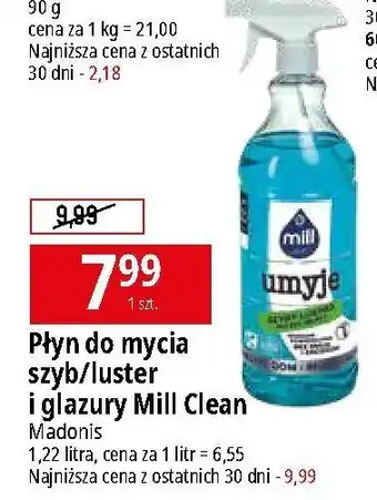 E.Leclerc Płyn do szyb umyje Mill Clean oferta