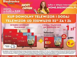 Biedronka Telewizor 32dw4210 Ud oferta